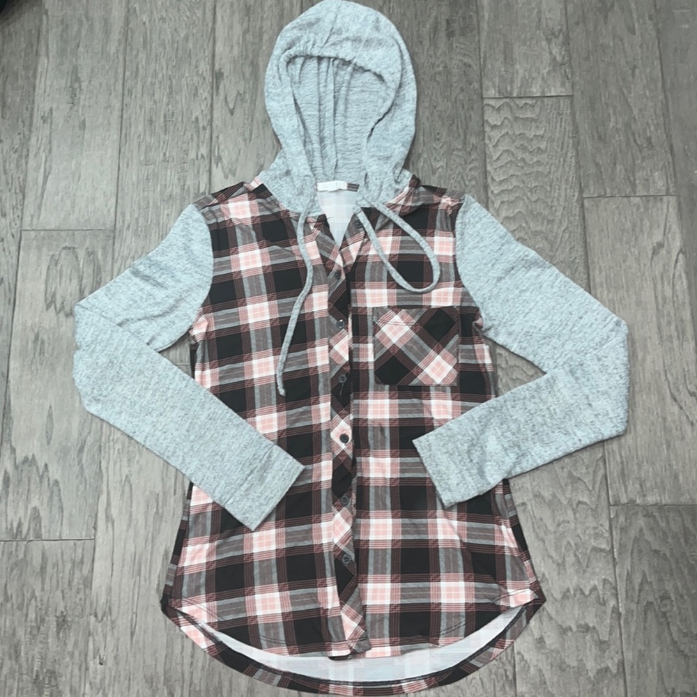 Plaid long sleeve